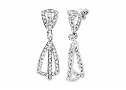Rhodium Plated | Fashion Earrings